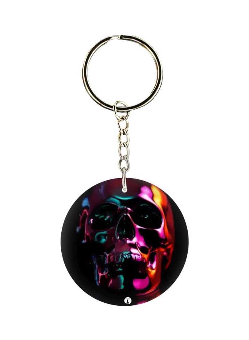 RKN Skull Printed Keychain