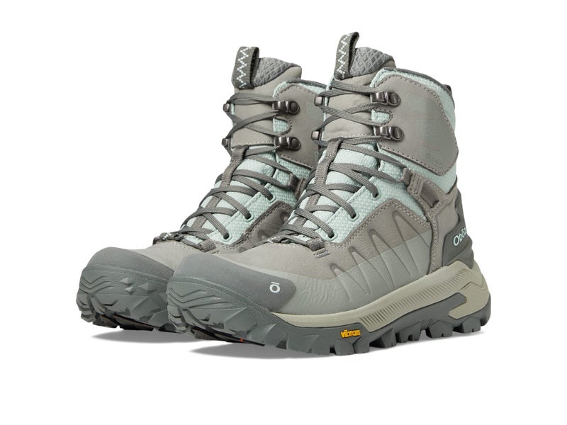 Oboz Women's Bangtail Mid Insulated B-DRY Waterproof, Winter Quartz, 8 - Image 1