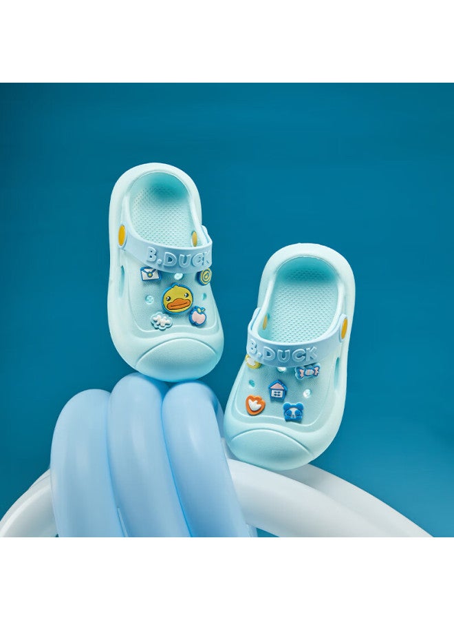B.duck Children's Slippers, Boys And Girls Indoor Sandals, Baby Home Slippers, Toddler Clogs, 5902 Blue, Size 26 - Image 1