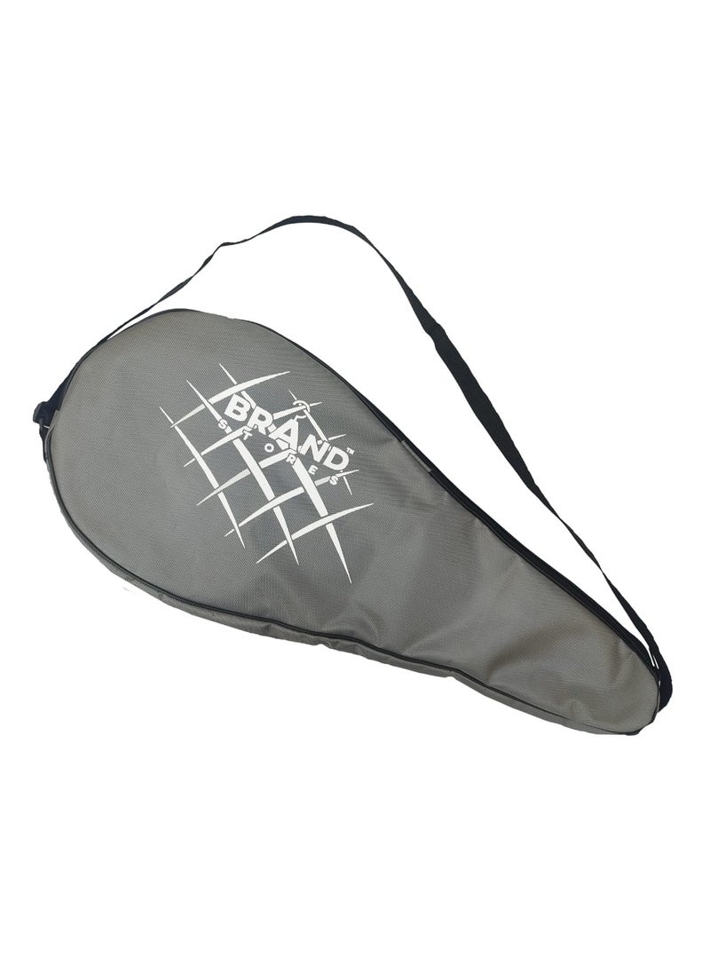 Brand Stores Brand Stores Tennis Protective Bag - Large Size 70cm - Grey & Black 
