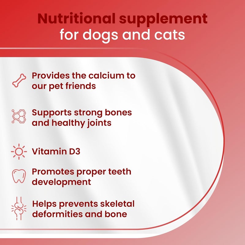Bio PetActive Cat Chewable Tablets Bone & Teeth Support - 84 Tablets - Image 2