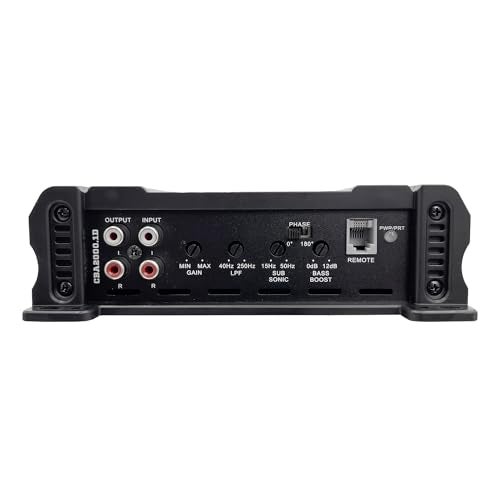 Orion Cobalt CBA2000.1D Monoblock 1-Channel Class D Amplifier for Car Subwoofer, 2000W, 2/4 Ohm Stable, Adjustable Low Pass & Subsonic Filter with Bass Boost, MOSFET Power Supply, Bass Knob Included - Image 3