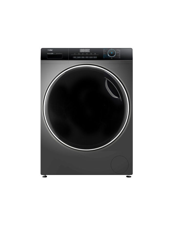 Haier 9kg Front Load Washing Machine Free Standing 525MM Super Drum Inverter Motor Laser Welding Pillow Drum Steam Refresh Model HW90-BP1929S6 Starry Silver - Image 1