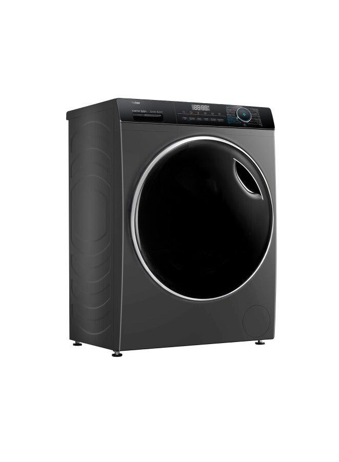 Haier 9kg Front Load Washing Machine Free Standing 525MM Super Drum Inverter Motor Laser Welding Pillow Drum Steam Refresh Model HW90-BP1929S6 Starry Silver - Image 2
