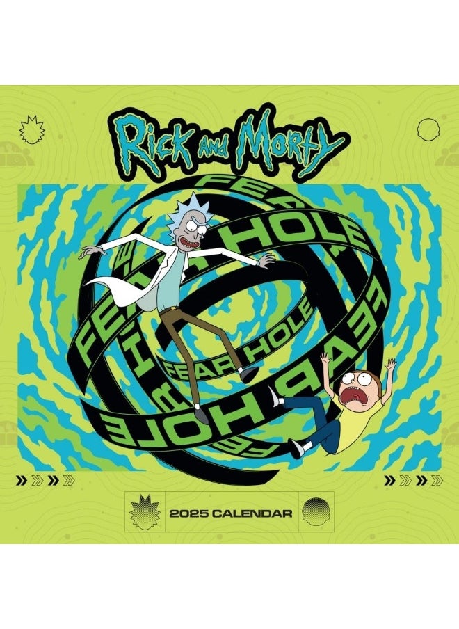 null - Official Rick And Morty Square Calendar 2025 - Image 1