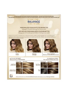 CLAIROL Nice'N Easy Balayage Permanent Hair Dye, Brunettes Hair Color, Pack Of 1  - Image 2