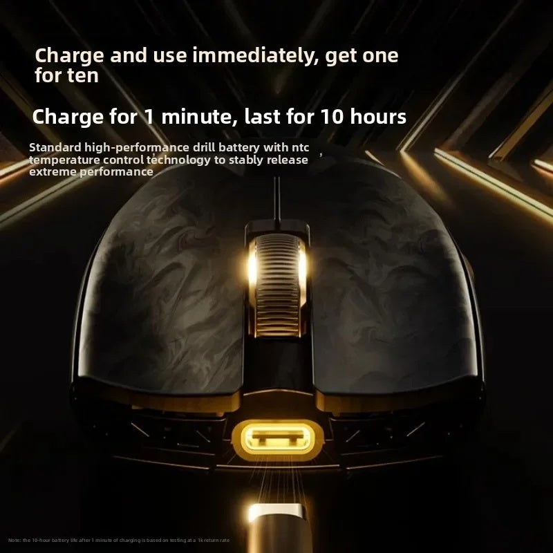 Eweadn ماوس Eweadn Z7 Wireless Gaming Mouse, PAW3950 Sensor, Dual 8K Polling Rate, Nordic 54L15, Long Battery Life, for PC Laptop - Image 2
