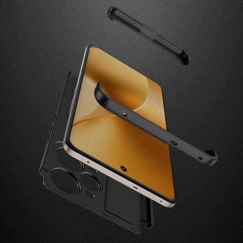 Kapa Double Dip Full 360 Protection Back Case Cover for Realme 15 Pro 5G (Black) - Image 4