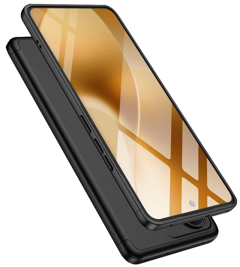 Kapa Double Dip Full 360 Protection Back Case Cover for Realme 15 Pro 5G (Black) - Image 1