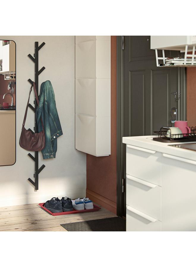 Zaboon Shoe Mat, In/Outdoor/Red, 71X35 Cm - Image 2