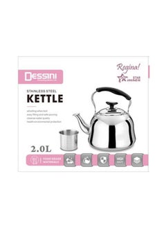 DESSINI Dessini Stainless Steel Tea Kettle With Strainler 2L  - Image 2