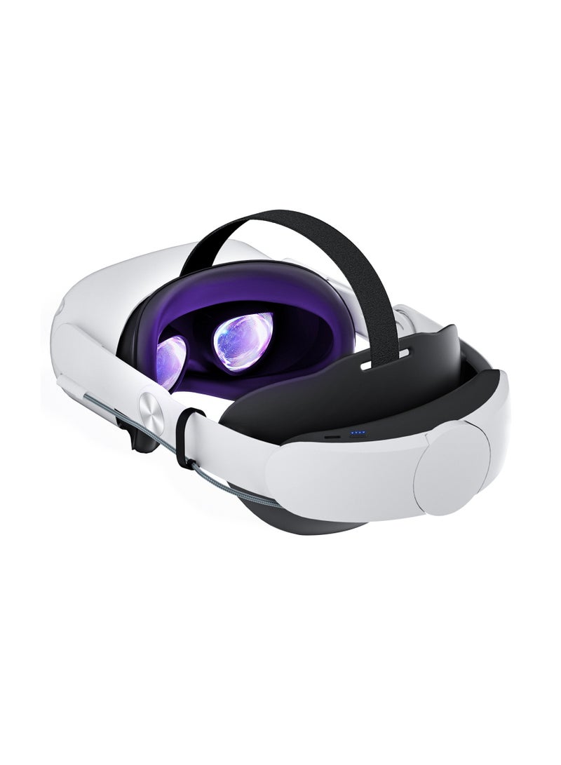 Adjustable Head Strap for Oculus Quest 2 VR Headset Charging Elite Strap 10000mAh Battery for Meta Oculus Quest 2 Accessories - Image 1
