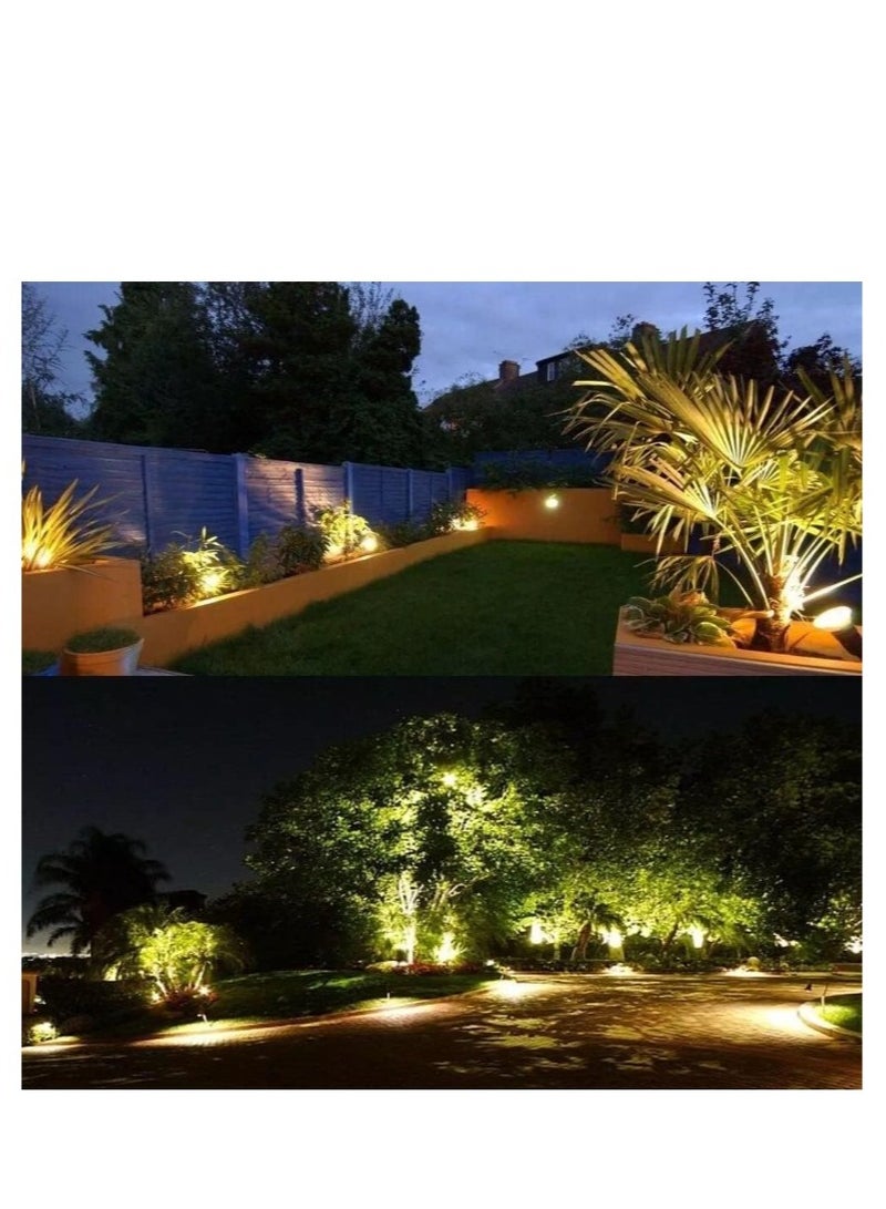 "4-Pack Outdoor Waterproof LED Spotlights – Landscape Lighting for Yard, Garden, Pathway, Patio – Adjustable, Energy-Efficient, Durable, All-Weather, IP65 Rated Landscape Flood Lights" - Image 5
