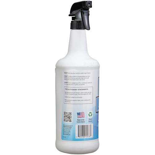Pyranha Odaway Ready-to-Use Odor Eliminator Spray – Broad Spectrum Scent Neutralizer for Home, Kennel, Car, Bathroom & Gear, Quart - Image 3