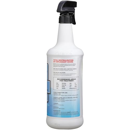 Pyranha Odaway Ready-to-Use Odor Eliminator Spray – Broad Spectrum Scent Neutralizer for Home, Kennel, Car, Bathroom & Gear, Quart - Image 2
