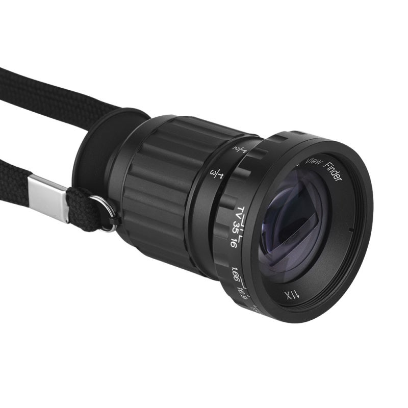 Director's View Finder 11:1 Zoom Range Adjustable Scene Composition - Lightweight Portable Aluminum Alloy Viewfinder for Professional Film Photography - Image 1