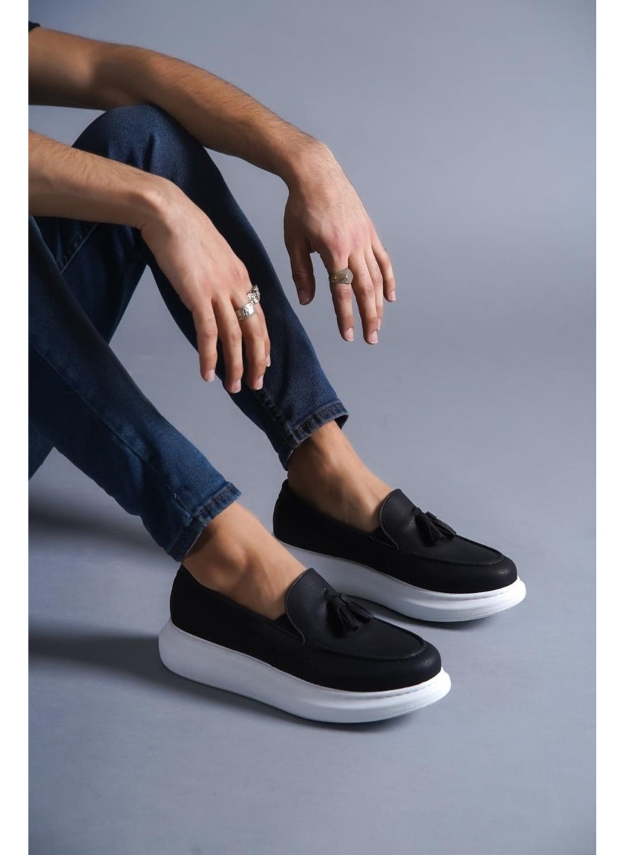 KnACK Daily Sports Classic Shoes 818 Black (White Sole)  - Image 3