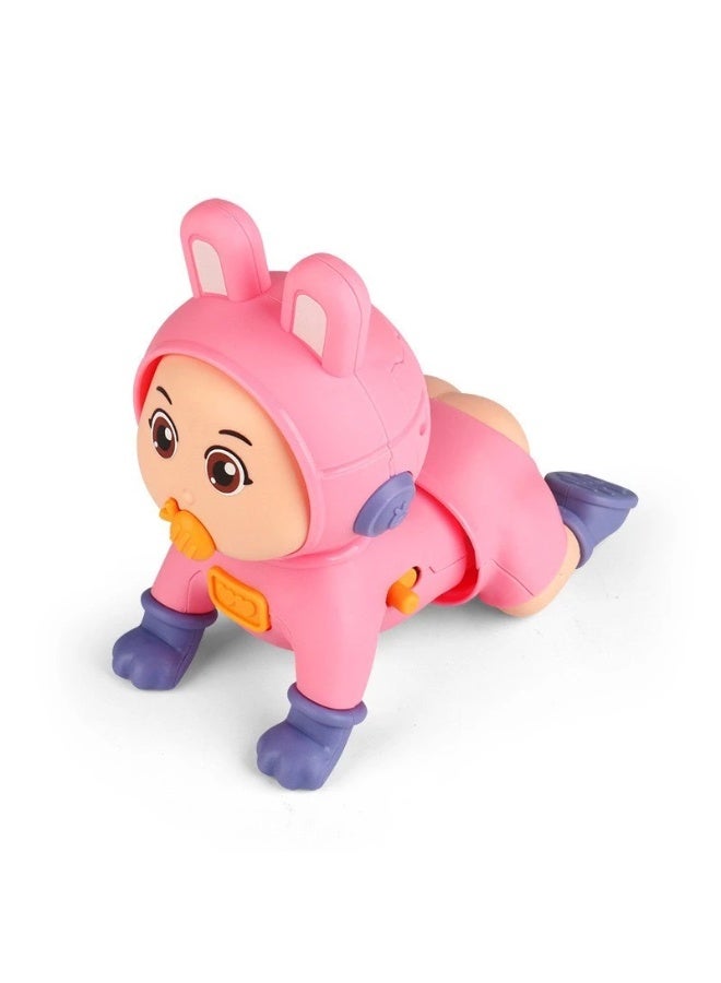 ZedPlay Musical Crawling Baby Toy with Lights & Sounds Automatic Moving Educational Toy for Tummy Time & Motor Skill Development Sensory Learning Activity for Toddlers 12-18 Months - Image 1