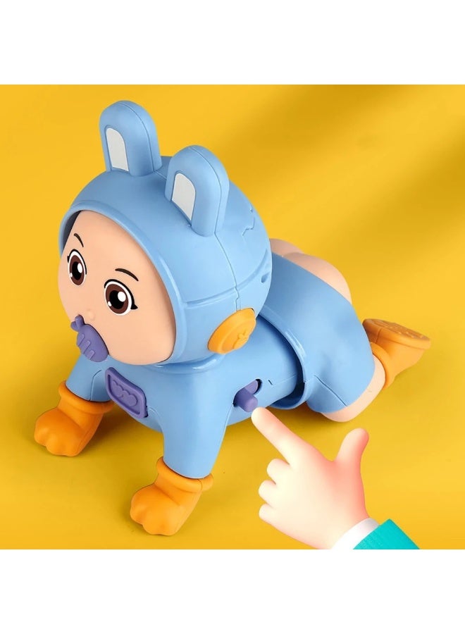 ZedPlay Musical Crawling Baby Toy with Lights & Sounds Automatic Moving Educational Toy for Tummy Time & Motor Skill Development Sensory Learning Activity for Toddlers 12-18 Months - Image 2