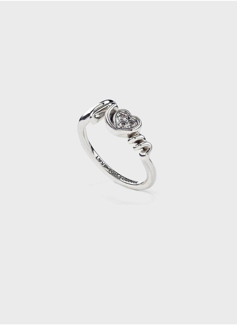 PANDORA Mum PavÃ© Heart Ring  - Image 3