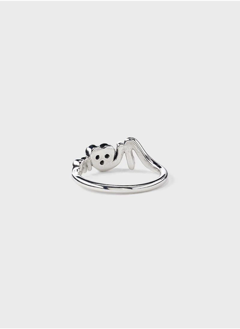 PANDORA Mum PavÃ© Heart Ring  - Image 2