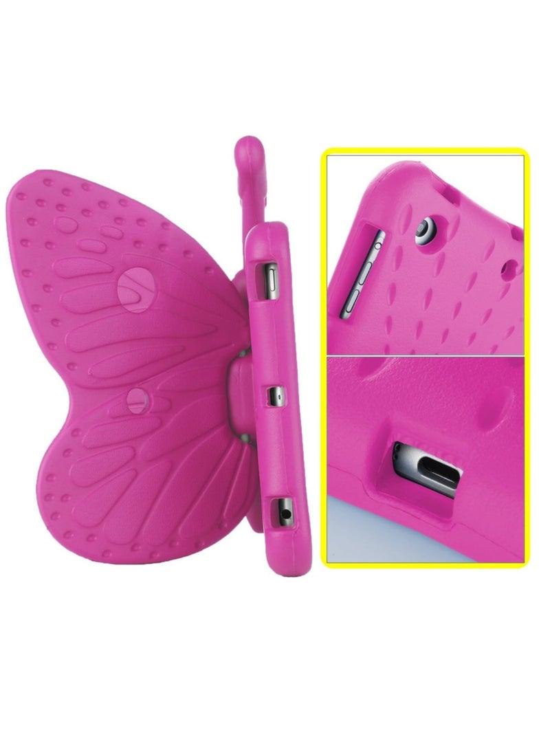 ELTRAZONE iPad Mini Case for Girls, Butterfly Shape Shock proof Kid-proof Durable EVA Foam Super Protection Tablet Case Cover for Apple iPad mini 1/2/3/4 - Image 4