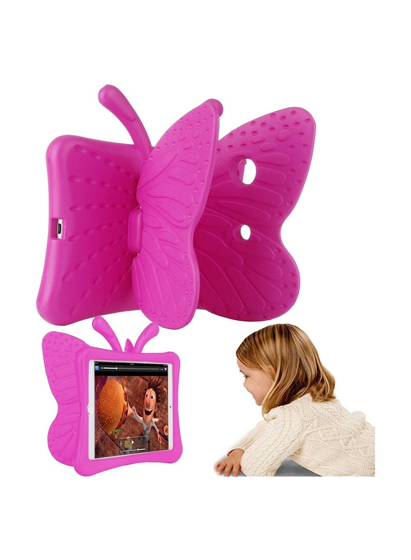 ELTRAZONE iPad Mini Case for Girls, Butterfly Shape Shock proof Kid-proof Durable EVA Foam Super Protection Tablet Case Cover for Apple iPad mini 1/2/3/4 - Image 3