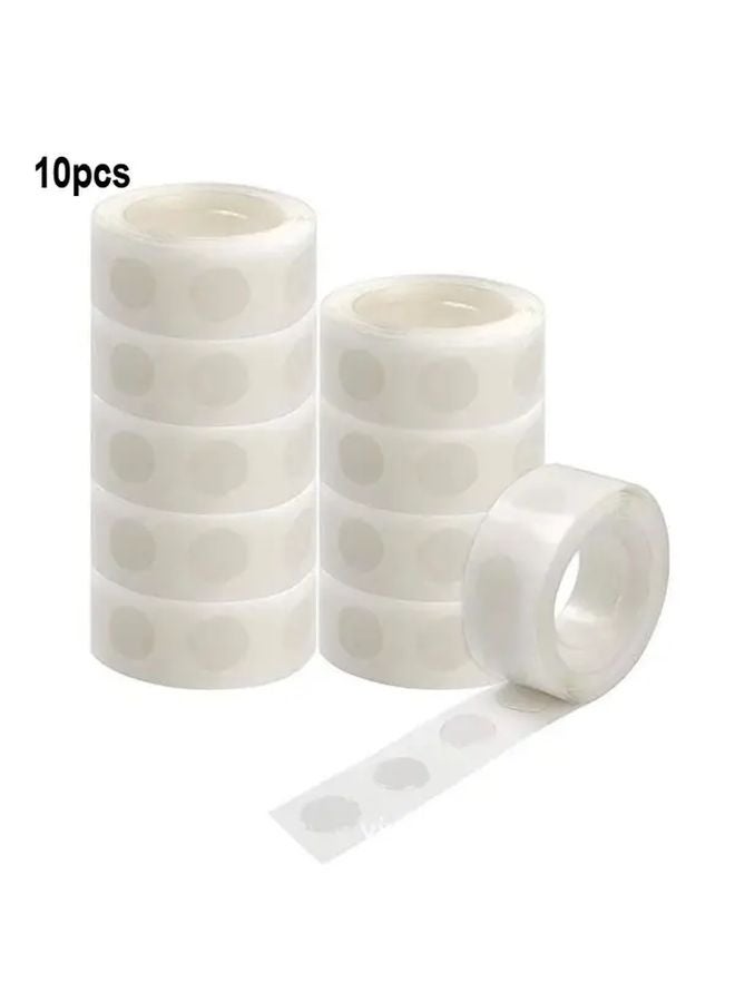 10pcs No Trace Dot Glue Balloon Stickers Wall Safe For Scrapbooking Crafts Wedding Birthday Party Decor - Image 1