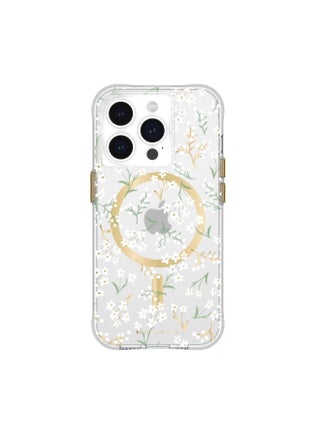 iPhone 15 Pro Case - Printed in full color and foil stamped - Imported - Petite Fleurs with Magsafe - pzsku/Z51CEE497D0AEB0628BD5Z/45/_/1694519790/20831faf-ca29-41ba-b9aa-38bece27967a