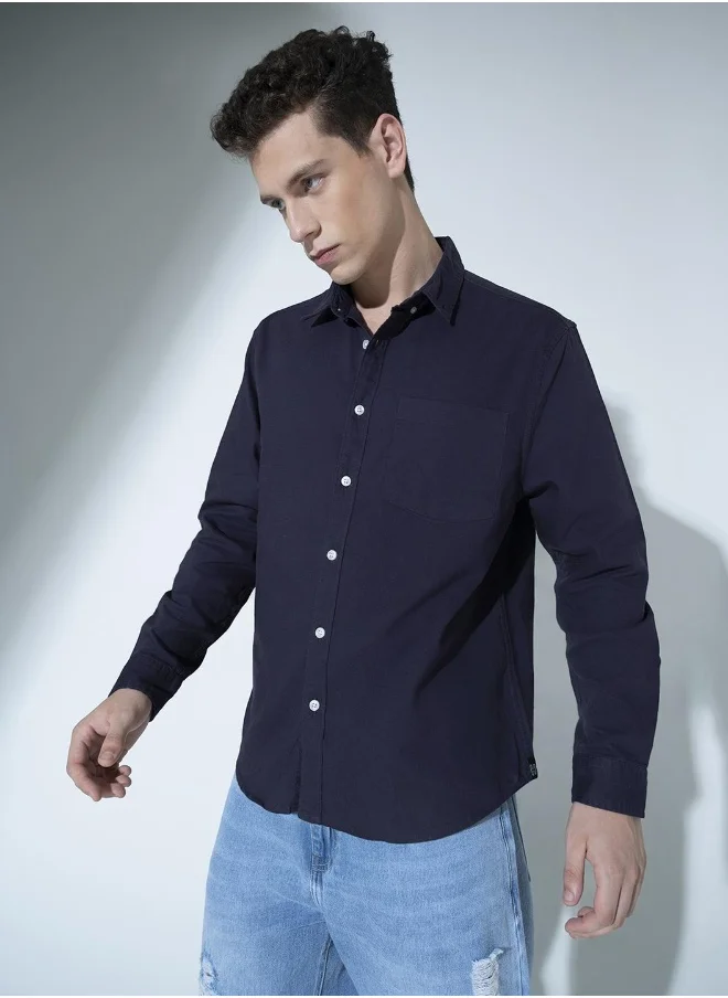 هوبرهولمي Purple Shirt For Men