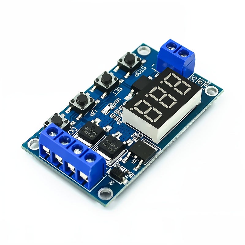 DC 12V 24V Dual Mosfet Timer Relay Delay Switch Timing Control Module 5 Pack - Image 5
