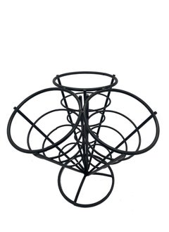 KASTWAVE 1 Holds 3 Cones Cone Holder Stand French Fries Stand Cone Basket Fry Holder Metal Cone Snack Fried Chicken Display Rack Wire Stands for Kitchen Restaurant Party Supplies  - Image 4