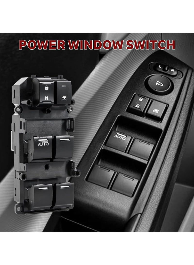 TLAXCA 35750-TB0-H01 مفتاح نافذة الطاقة الرئيسي الجانبي للسائق بديل لهوندا أكورد 2008 2009 2010 2011 2012، بديل 35750-TBD-H13، 35750-TA0-A02 - Image 5