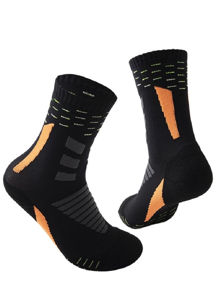 Generic Sports Socks Basketball Socks 7 Pairs, Premium Mid Calf Athletic Socks for Adult & Youth - Image 4