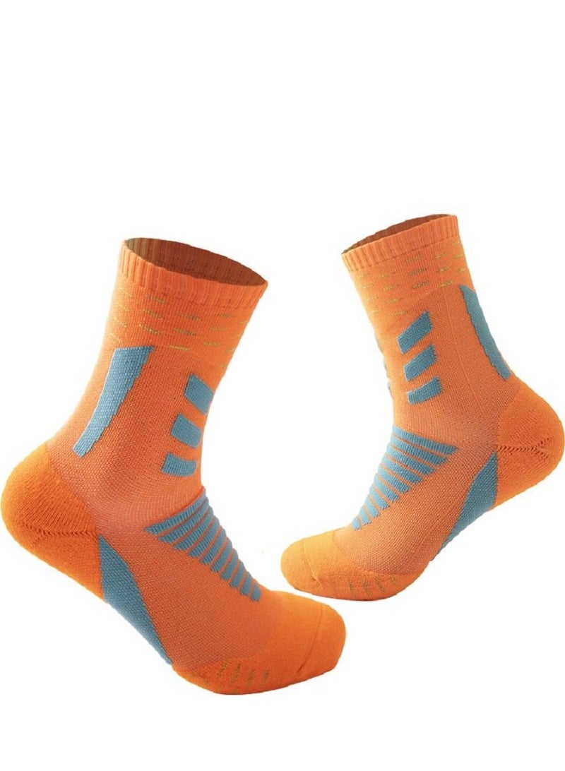 Generic Sports Socks Basketball Socks 7 Pairs, Premium Mid Calf Athletic Socks for Adult & Youth - Image 3