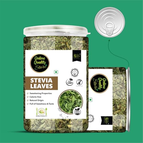 Online Quality Store متجر الجودة عبر الإنترنت - أوراق ستيفيا 100 جرام | صفر سعرات حرارية | ورقة كاملة | بديل طبيعي للسكر - Image 4