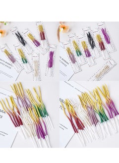 Twisted Birthday Candles, Long Thin Spiral Cake Candles with Holders, Party Candles for Birthday, Wedding Decorations, Party Supplies (6 Pcs, Gradient Yellow Purple) - pzsku/Z51CF2CAB758A166BF520Z/45/_/1739869361/d994c096-eb0c-4502-bc15-1a462391f996