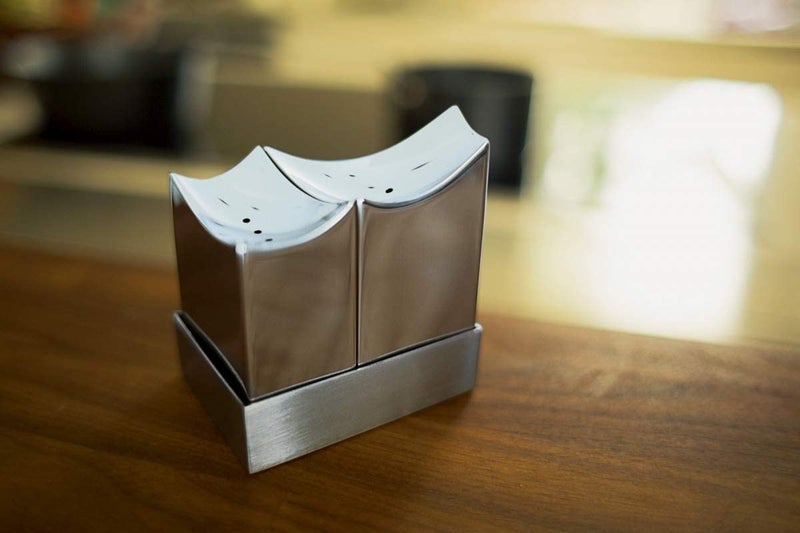 Philippi Design Elbharmonie Salt and Pepper Shakers, Modelled on the Elbphilharmonie Concert Hall Hamburg - Image 3