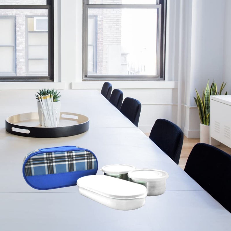 Suzec Suzec Corporate Lunch Stainless Steel Containers Set of 3  - Image 5
