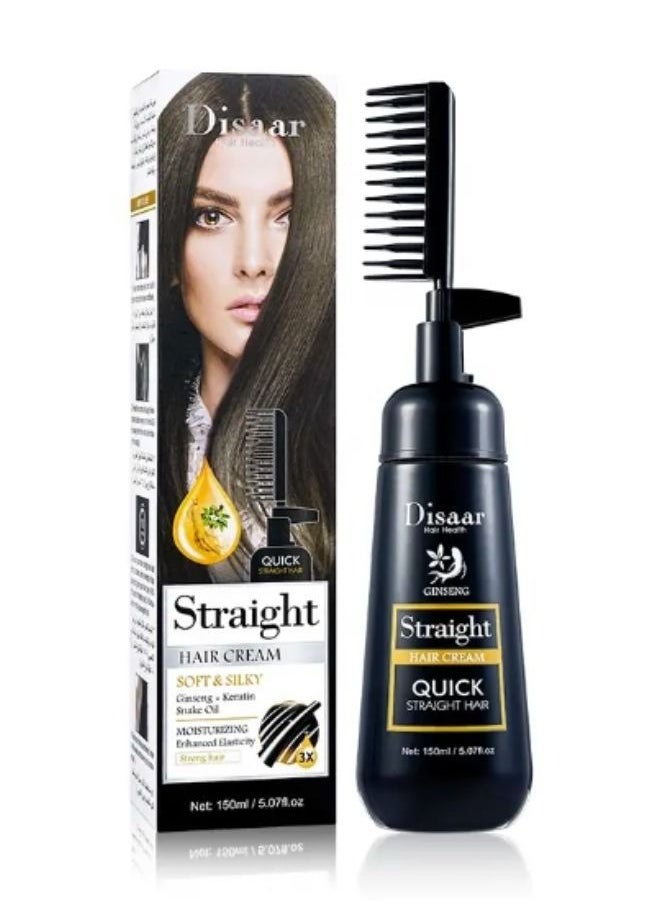 Disaar - Straight Hair Cream (Ginseng & Keratin) 150 ML - Image 1