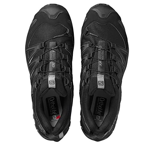 Salomon Men’s XA PRO 3D Gore-Tex Waterproof Trail Running Shoes - Black/Black/Magnet - 8 - Image 4