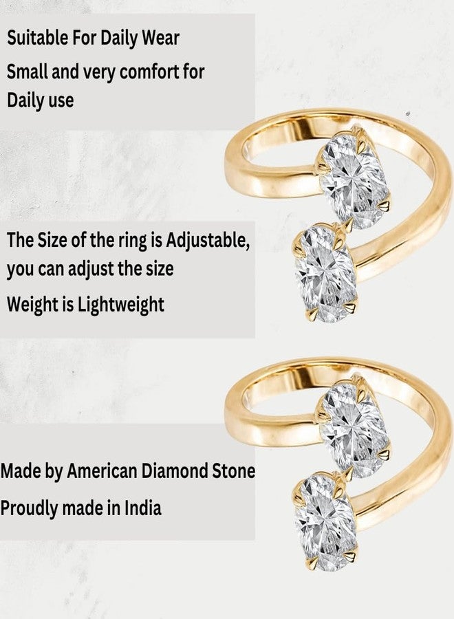 ZEELLO Adjustable Toe Ring For Women, Traditional Bichiya for Girls, Birthday and Gift for Wife (Gold) - Image 4