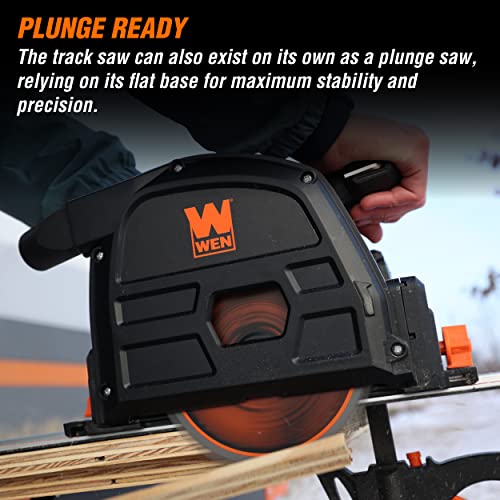 WEN Cordless 65Inch Track Saw Brushless with Variable Speed Tool Only 20V Max Battery Not Included 20691BT - Image 3
