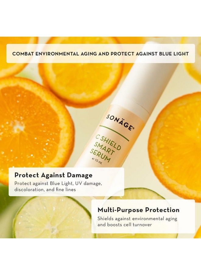 sonage C Shield Smart Serum | Fades Dark Spots Evens Skin Tone Brightens Skin | Infused With Hyaluronic Acid And Blue Light Shield | Gentle For All Skin Types  - Image 3