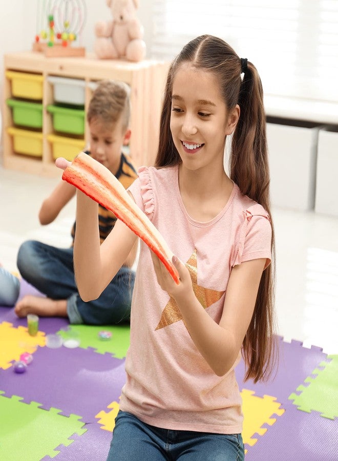 Lewtemi 6 Pack Fake Bacon Toy Fidget Stretchy Sensory Toy Food Bacon Fidgets Play Bacon Toys for Kids Stress Anxiety Relief Boys Girls Adults - Image 5