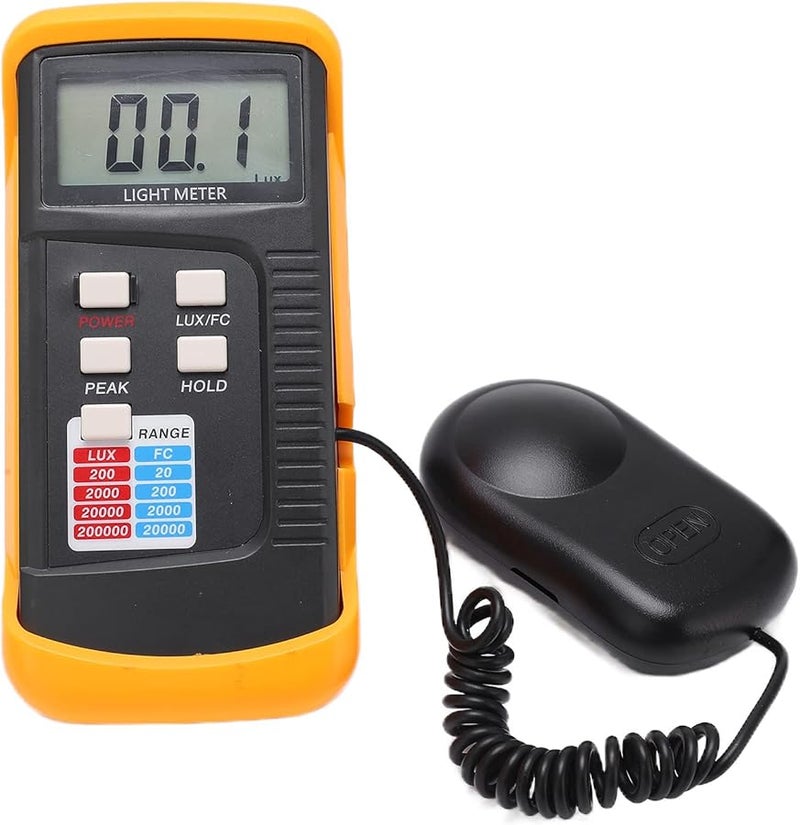 LX1330B Digital Illuminance Meter Handheld Photometer 0 1 Lx To 200000 Lx Range - Image 1