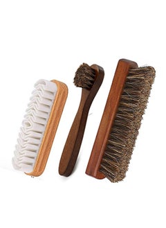 17cm bending brush small round brush TPR brush 3-piece set