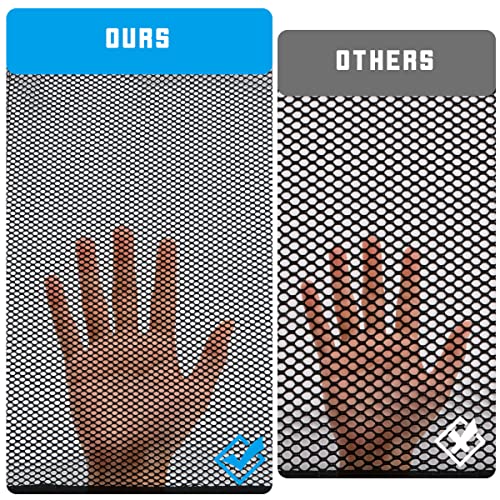 MARCHFA شبكة نافذة خلفية ناعمة MARCHFA UTV متوافقة مع RZR 570 800 1000 900 من 2015-2022 RZR XP Turbo (مقعدين) غطاء شبكة مظلة للشمس لـ RZR XP 1000 من 2014-2021 مقاومة للأشعة فوق البنفسجية تمنع الأوساخ والطين - Image 3