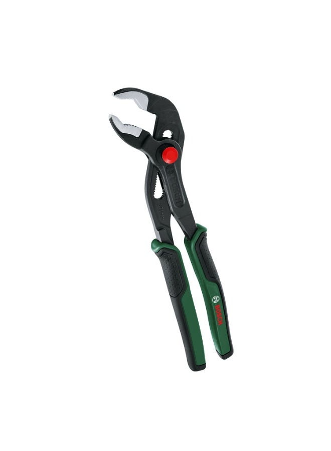 BOSCH 250mm (10") Water Pump Pliers | Adjustable Jaw for Gripping Pipes & Fasteners | Hardened Carbon Steel | Corrosion-Resistant | Ergonomic Anti-Slip Handles | Precision-Machined Jaws - Image 1