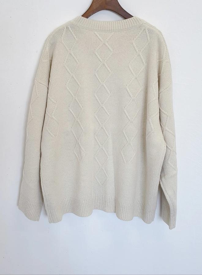 Take Two Plus Size Floral Embroidery Cardigan - Image 5